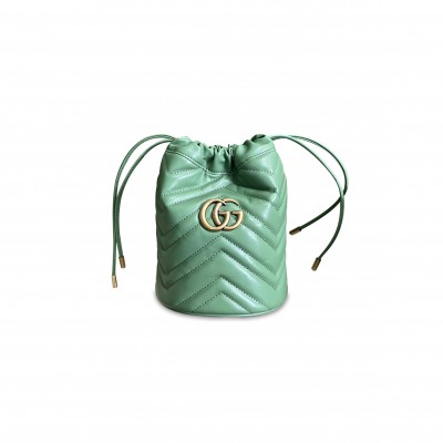 GUCCI GG MARMONT SMALL BUCKET BAG 575163 (19*17*10cm)
